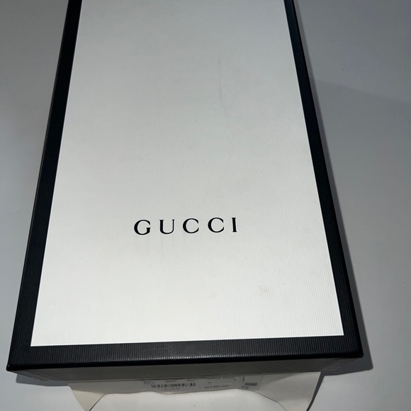 NIB Men’s GUCCI Princetown Mules Fur Lined Leather Slipper Fuchsia Pink Size 9 - Picture 9 of 9